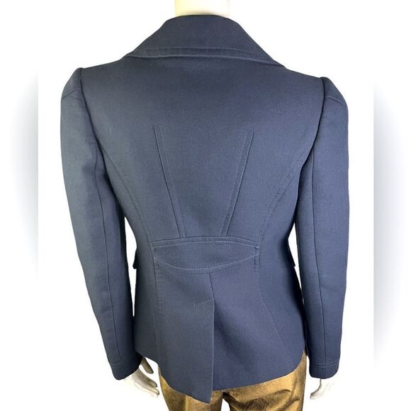 Banana Republic Navy Double-Breasted Blazer/Jacket Perfect Condition Size Small - Picture 5 of 7